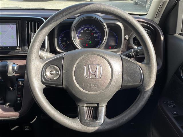 Ｎ－ＯＮＥ プレミアム　ツアラー　社外ＳＤナビ／ＣＤ／ＤＶＤ／ＢＴ／フルセグＴＶ／バックカメラ／ステアリングスイッチ／ＬＥＤヘッドライト／オートライト／ウィンカーミラー／純正１４インチＡＷ／ＥＴＣ（7枚目）