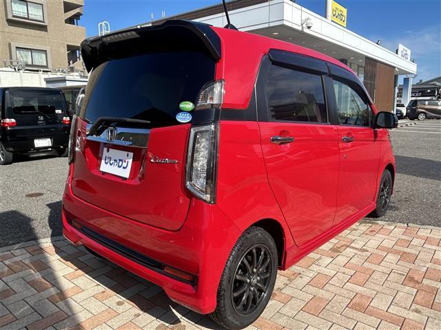 N-WGNカスタム G SS2トーンカラースタイルパッケージ プッシュスタート スマートキー 純正ナビ Bluetooth接続可 CD、AM、FM視聴可能 ワンセグTV(走行時可) ETC ドラレコ 純正AW 純正キセノンヘッドランプ ウインカーミラー(6枚目)