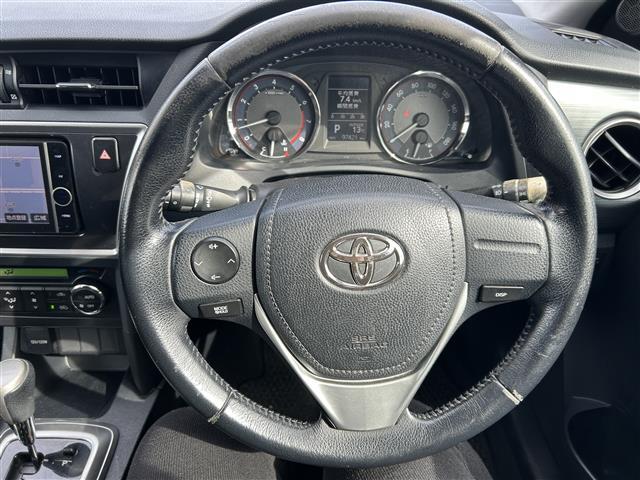 オーリス 150X Sパッケージ プッシュスタート スマートキー Bluetooth接続可 CD、DVD、AM、FM視聴可能(走行時可) 前後ドラレコ ウインカーミラー 本革巻きステアリング キセノンヘッドランプ 純正AW(28枚目)