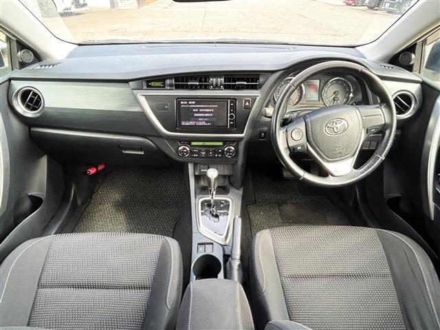 オーリス 150X Sパッケージ プッシュスタート スマートキー Bluetooth接続可 CD、DVD、AM、FM視聴可能(走行時可) 前後ドラレコ ウインカーミラー 本革巻きステアリング キセノンヘッドランプ 純正AW(35枚目)