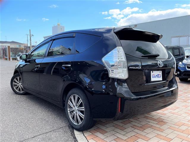 プリウスアルファ G チューン ブラック プッシュスタート スペアキー ワンセグTV(走行時視聴可) CD、DVD、AM、FM視聴可 Bluetooth接続可 バックカメラ ハーフレザーシート 本革巻きステアリング(37枚目)