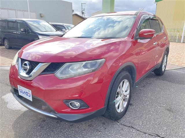 エクストレイル ２０Ｘ　エマージェンシーブレーキパッケージ　プッシュスタート　ワンセグＴＶ（走行時視聴不可）　Ｂｌｕｅｔｏｏｔｈ接続可　ＣＤ、ＤＶＤ、ＡＭ、ＦＭ視聴可　全方位カメラ　ドラレコ　シートヒーター（Ｄ席Ｎ席）　オートバックドア　ウインカーミラー（3枚目）