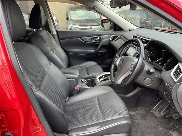 エクストレイル ２０Ｘ　エマージェンシーブレーキパッケージ　プッシュスタート　ワンセグＴＶ（走行時視聴不可）　Ｂｌｕｅｔｏｏｔｈ接続可　ＣＤ、ＤＶＤ、ＡＭ、ＦＭ視聴可　全方位カメラ　ドラレコ　シートヒーター（Ｄ席Ｎ席）　オートバックドア　ウインカーミラー（14枚目）