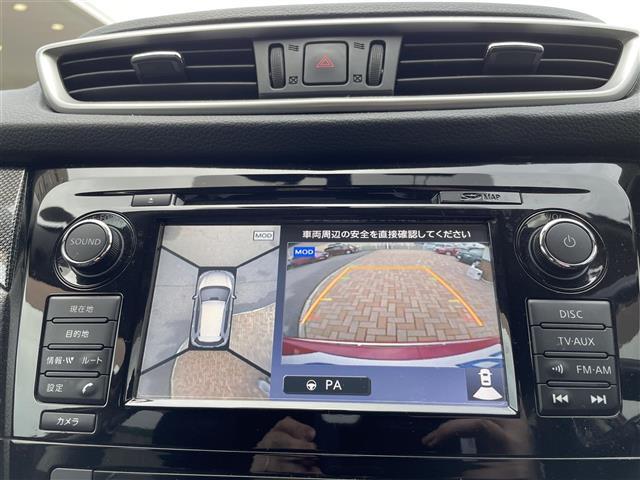 エクストレイル ２０Ｘ　エマージェンシーブレーキパッケージ　プッシュスタート　ワンセグＴＶ（走行時視聴不可）　Ｂｌｕｅｔｏｏｔｈ接続可　ＣＤ、ＤＶＤ、ＡＭ、ＦＭ視聴可　全方位カメラ　ドラレコ　シートヒーター（Ｄ席Ｎ席）　オートバックドア　ウインカーミラー（22枚目）