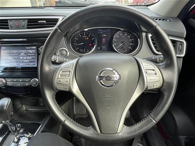 エクストレイル ２０Ｘ　エマージェンシーブレーキパッケージ　プッシュスタート　ワンセグＴＶ（走行時視聴不可）　Ｂｌｕｅｔｏｏｔｈ接続可　ＣＤ、ＤＶＤ、ＡＭ、ＦＭ視聴可　全方位カメラ　ドラレコ　シートヒーター（Ｄ席Ｎ席）　オートバックドア　ウインカーミラー（27枚目）