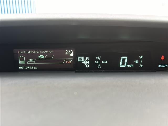 プリウス Ｓツーリングセレクション　禁煙車　社外ナビ　フルセグＴＶ　ＬＥＤヘッドライト　ＥＴＣ　ミュージックプレイヤー接続（16枚目）
