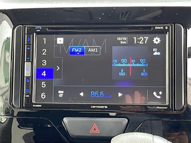 タント カスタムX 社外ディスプレイオーディオ CD/DVD/Bluetooth パワースライドドア LEDヘッドライト 純正14インチAW ETC プッシュスタート スマートキー(8枚目)