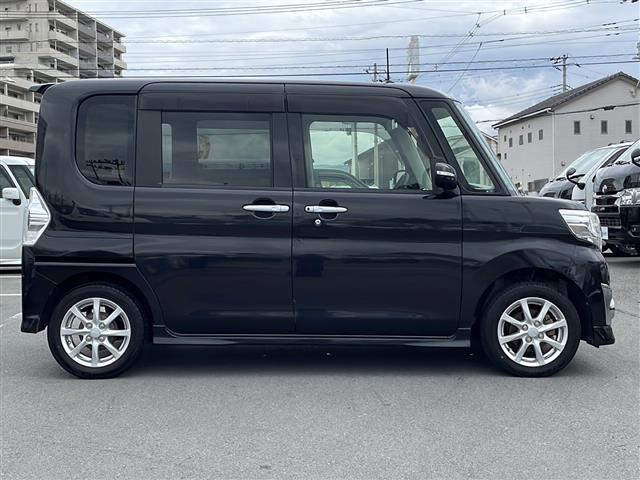 タント カスタムX 社外ディスプレイオーディオ CD/DVD/Bluetooth パワースライドドア LEDヘッドライト 純正14インチAW ETC プッシュスタート スマートキー(33枚目)