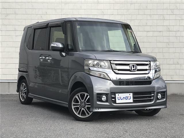 Ｎ－ＢＯＸカスタム Ｇ・Ｌパッケージ　禁煙車／カーナビ／Ｂｌｕｅｔｏｏｔｈ／スマートキー／プッシュスタート／バックカメラ／ＥＴＣ／片側パワースライドドア／チップアップシート／パワーウインドウ／オートライト／電格ミラー／サンシェード（2枚目）