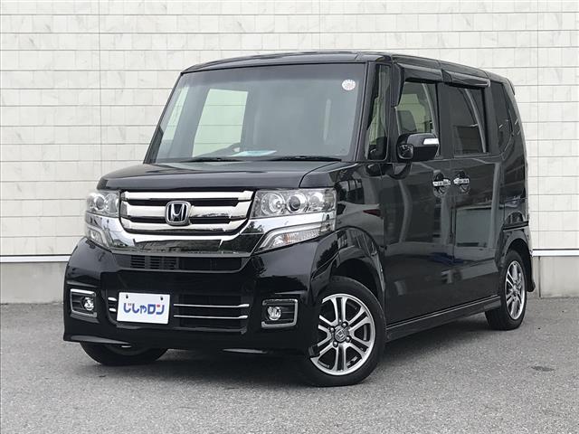 Ｎ－ＢＯＸカスタム Ｇ　ＳＳパッケージ　禁煙車／カーナビ／Ｂｌｕｅｔｏｏｔｈ／スマートキー／プッシュスタート／バックカメラ／片側パワースライドドア／ＥＴＣ／チップアップシート／シートヒーター／ステアリングリモコン／オートライト（3枚目）