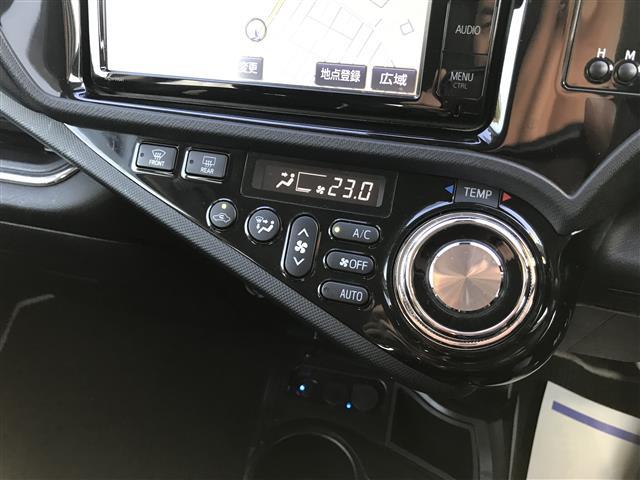 アクア G G’s 禁煙車/カーナビ/Bluetooth/スマートキー/プッシュスタート/バックカメラ/ETC/クルーズコントロール/衝突軽減システム/シートヒーター/車線逸脱警報/オートライト/電格ミラー(18枚目)