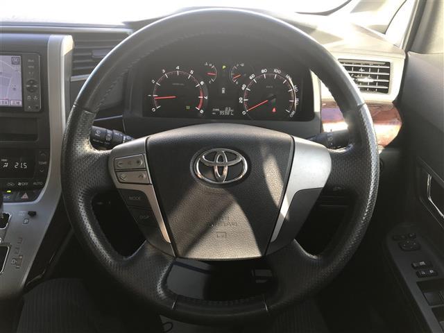 ヴェルファイア ２．４Ｚ　禁煙車／カーナビ／Ｂｌｕｅｔｏｏｔｈ／スマートキー／プッシュスタート／バックカメラ／ＥＴＣ／両側パワースライドドア／コーナーセンサー／フリップダウンモニター／オートライト／ステアリングリモコン（11枚目）
