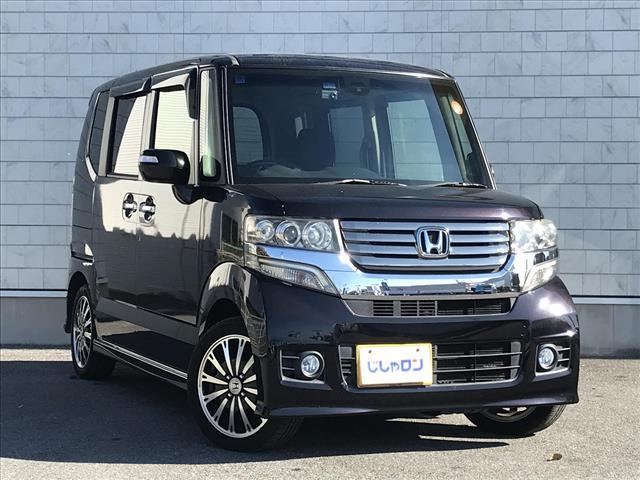 Ｎ－ＢＯＸカスタム Ｇ　ターボＳＳパッケージ　ワンオーナー／禁煙車／カーナビ／スマートキー／プッシュスタート／バックカメラ／ＥＴＣ／両側パワースライドドア／クルーズコントロール／アイドリングストップ／チップアップシート／ステアリングリモコン（2枚目）