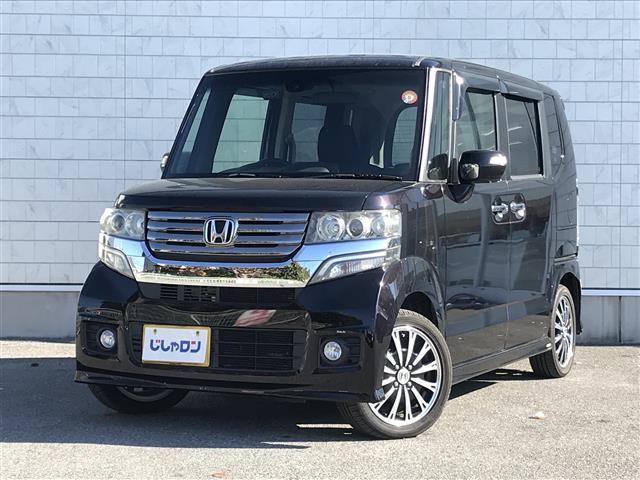 Ｎ－ＢＯＸカスタム Ｇ　ターボＳＳパッケージ　ワンオーナー／禁煙車／カーナビ／スマートキー／プッシュスタート／バックカメラ／ＥＴＣ／両側パワースライドドア／クルーズコントロール／アイドリングストップ／チップアップシート／ステアリングリモコン（3枚目）