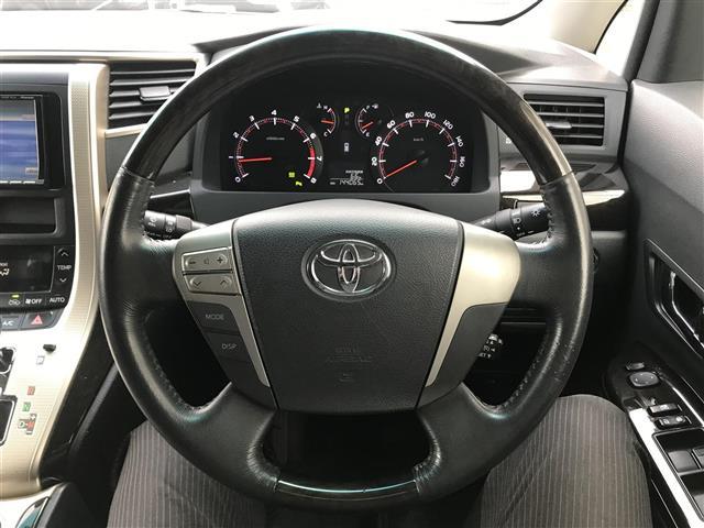 ヴェルファイア 2.4Z ゴールデンアイズ 禁煙車/カーナビ/スマートキー/プッシュスタート/バックカメラ/両側パワースライドドア/クルーズコントロールETC/コーナーセンサー/パワーバックドア/システムコンソール/クルーズコントロール(11枚目)