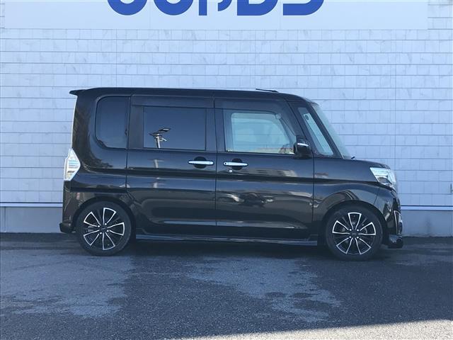 タント カスタムＲＳ　禁煙車／カーナビ／スマートキー／プッシュスタート／両側パワースライドドア／アイドリングストップ／オートライト／パワーウインドウ／電格ミラー／シートカバー／後部座席サンシェード（4枚目）