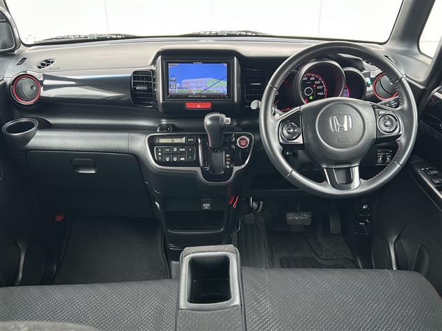 N-BOXカスタム 2トーンカラースタイル G・ターボAパッケージ ☆社外ナビ AVIC-ZH77(フルセグTV/Bluetooth/CD/DVD/AM/FM/)☆クルーズコントロール☆ETC ☆パドルシフト ☆バックカメラ☆両側パワースライドドア(42枚目)