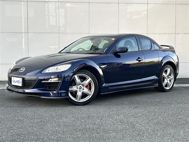 RX-8 タイプG アルパイン製純正HDDナビ(CD/DVD/DTV) バックカメラ ETC 前方ドライブレコーダー ステアリングスイッチ パドルシフト 純正フロアマット 社外18インチAW(27枚目)