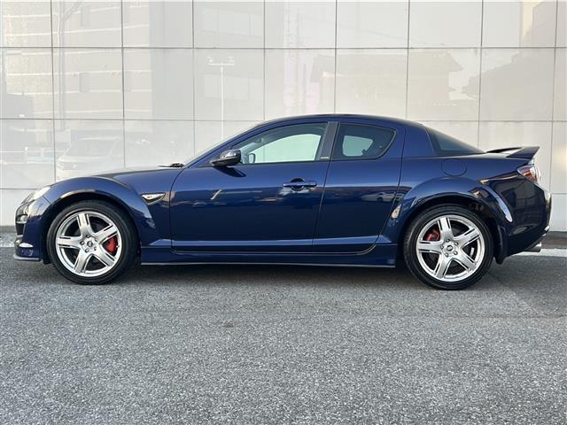 RX-8 タイプG アルパイン製純正HDDナビ(CD/DVD/DTV) バックカメラ ETC 前方ドライブレコーダー ステアリングスイッチ パドルシフト 純正フロアマット 社外18インチAW(29枚目)