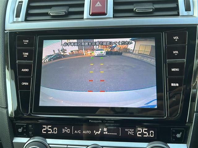 レガシィＢ４ リミテッド　純正ＳＤナビ（ＣＤ／ＤＶＤ／ＤＴＶ／Ｂｌｕｅｔｏｏｔｈ／ＵＳＢ）　純正Ｓｔｉエアロ　ＥｙｅＳｉｇｈｔＶｅｒ．３　全席シートヒーター　前方ドライブレコーダー　前席パワーシート　ＥＴＣ　社外ＲＭＰＡＷ（4枚目）