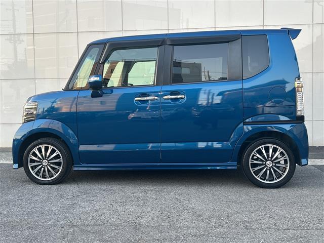 N-BOXカスタム G・ターボパッケージ 社外ナビ/ETC/バックカメラ/クルーズコントロール/両側パワースライドドア/パドルシフト/ステアリングスイッチ/純正アルミホイール/オートライト/フロアマット/ドアバイザー/スマートキー(31枚目)