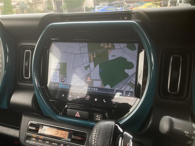 ハスラー ハイブリッドXターボ ◇純正ナビ◇フルセグTV◇全方位モニター◇デュアルカメラブレーキサポート◇アダプティブクルーズコントロール◇車線逸脱警告機能◇車線逸脱抑制機能◇純正15インチAW◇前席シートヒーター◇パドルシフト(2枚目)