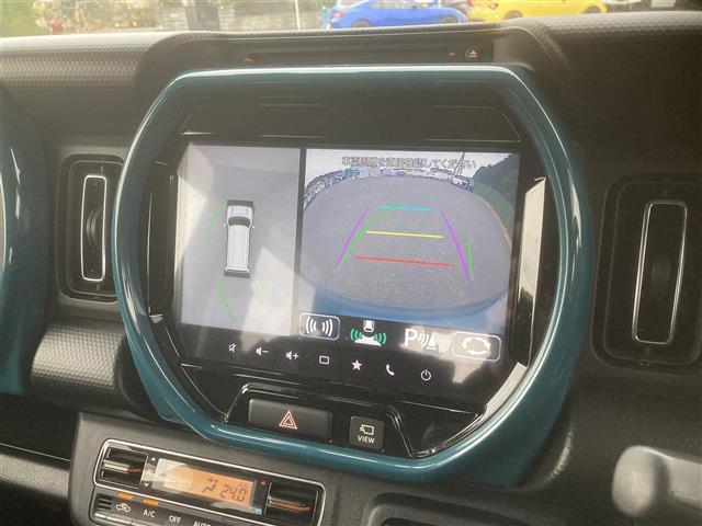 ハスラー ハイブリッドXターボ ◇純正ナビ◇フルセグTV◇全方位モニター◇デュアルカメラブレーキサポート◇アダプティブクルーズコントロール◇車線逸脱警告機能◇車線逸脱抑制機能◇純正15インチAW◇前席シートヒーター◇パドルシフト(3枚目)