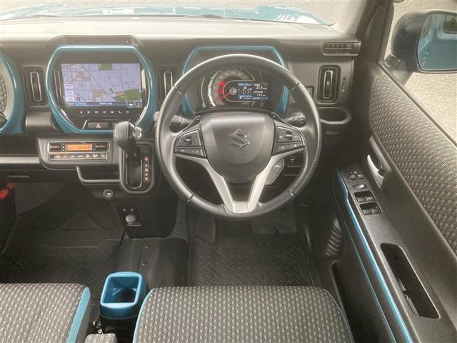 ハスラー ハイブリッドXターボ ◇純正ナビ◇フルセグTV◇全方位モニター◇デュアルカメラブレーキサポート◇アダプティブクルーズコントロール◇車線逸脱警告機能◇車線逸脱抑制機能◇純正15インチAW◇前席シートヒーター◇パドルシフト(18枚目)