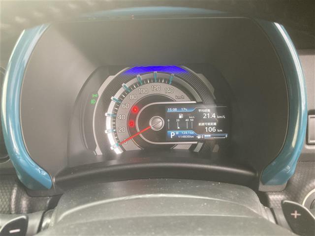 ハスラー ハイブリッドXターボ ◇純正ナビ◇フルセグTV◇全方位モニター◇デュアルカメラブレーキサポート◇アダプティブクルーズコントロール◇車線逸脱警告機能◇車線逸脱抑制機能◇純正15インチAW◇前席シートヒーター◇パドルシフト(19枚目)