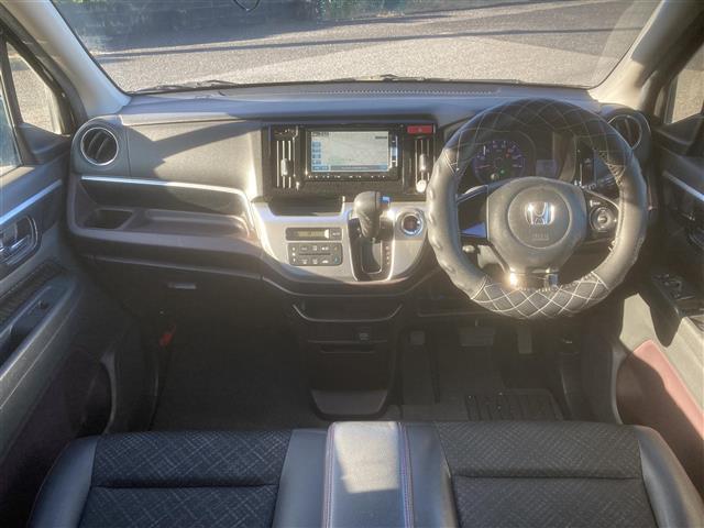 N-WGNカスタム G・ターボパッケージ ◇純正ナビ◇フルセグTV◇シティブレーキアクティブシステム◇クルーズコントロール追従機能無◇前後ドライブレコーダー◇スマートキー/スペア1本◇ハーフレザーシート◇ベンチシート◇DVD再生機能付(40枚目)