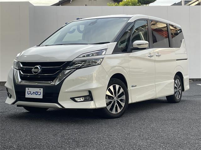 セレナ ハイウェイスター プロパイロットエディション 純正ナビ フルセグTV バックカメラ 両側パワースライドドア プロパイロット 衝突軽減システム 横滑り防止 ステアリングスイッチ 革巻きステアリング ETC デュアルバックドア フォグランプ(17枚目)