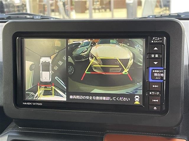 タフト Ｇターボ　純正ナビ　フルセグＴＶ　全方位カメラ　サンルーフ　革巻きステアリング　ステアリングスイッチ　スマートアシスト　シートヒーター（前席）　電動パーキングブレーキ　オートブレーキホールド　ＥＴＣ　ＵＳＢ×３（8枚目）
