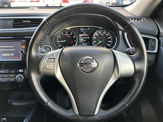 エクストレイル ２０Ｘ　エマージェンシーブレーキパッケージ　◇純正ＳＤナビ◇バックカメラ◇車線逸脱警報◇エマージェンシーブレーキ◇撥水シート◇前席シートヒーター◇ヒルディセントコントロール◇ビルトインＥＴＣ◇プッシュスタート◇ルーフレール◇純正１７インチＡＷ（19枚目）