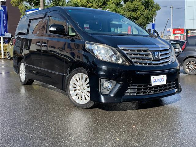 アルファード ２４０Ｓ　純正ナビ（ＣＤ・ＤＶＤ・ＢＴ接続可）／フルセグテレビ／バックカメラ／ビルトインＥＴＣ／フリップダウンモニター／両側パワースライドドア／コーナーセンサー／ＨＩＤ（2枚目）