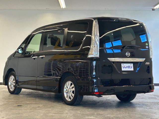 セレナ ハイウェイスター　Ｓエディション　日産純正ナビ　レーンキープアシスト　クルーズコントロール　片側パワースライドドア　横滑り防止装置　ＥＴＣ　　Ｂｌｕｅｔｏｏｔｈ再生　純正１５インチアルミホイール　盗難防止装置　プッシュスタート（30枚目）