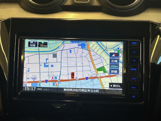 スイフト XG 禁煙車 メモリナビ Bluetooth再生 運転席シートヒーター ドライブレコーダー一体型デジタルインナーミラー プッシュスタート スペアキー1本 横滑り防止装置 盗難防止装置 オートエアコン(2枚目)