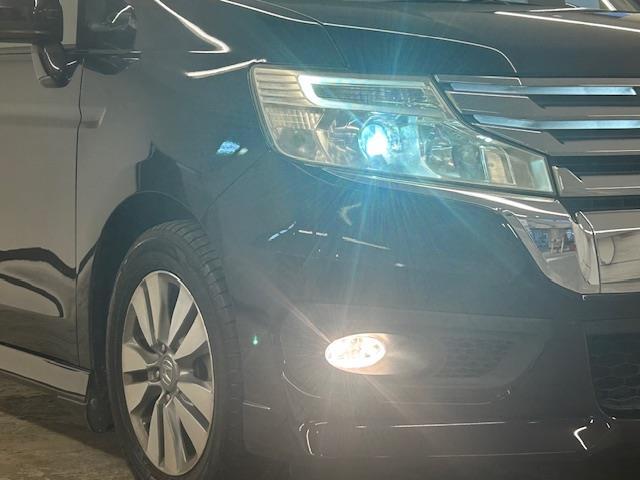 ステップワゴンスパーダ Z 純正9インチナビ バックカメラ ビルトインETC 両側パワースライドドア クルーズコントロール パドルシフト 3列シート 純正16インチアルミホイール スペアキー1本 キセノンヘッドライト(27枚目)