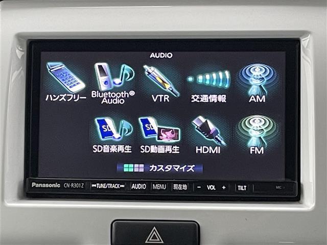 ハスラー G 純正ナビ バックカメラ 衝突軽減ブレーキ ベンチシート フルセグTV Bluetooth シートヒーター 純正フロアマット 純正アルミホイール ドアバイザー スマートキー スペアキー1本(6枚目)