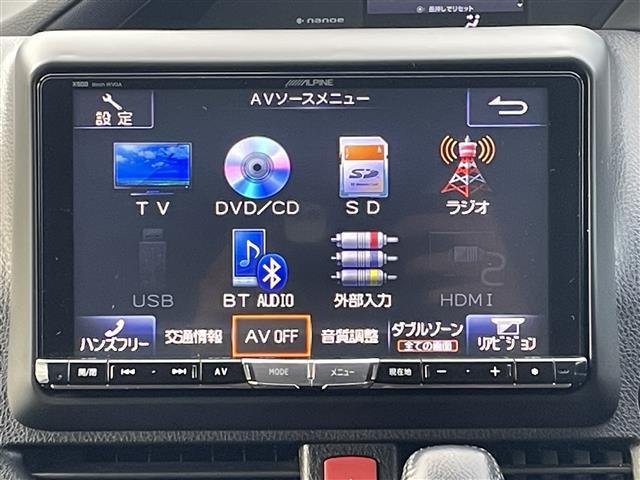 ノア G ALPINEナビ ALPINEフリップダウンモニター Bluetooth バックカメラ クルーズコントロール 両側パワースライドドア ETC 純正アルミホイル 純正フロアマット ドアバイザー(3枚目)