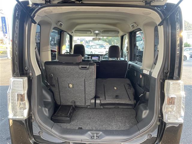 タント カスタムＲＳ　スマートセレクションＳＡ　社外ナビ　バックカメラ　両側パワースライドドア　衝突軽減ブレーキ　純正アルミホイル　純正フロアマット　ＥＴＣ　ドアバイザー　左側ピラーレス（23枚目）