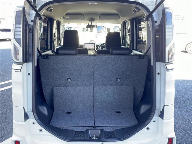 スペーシアカスタム ハイブリッドＧＳ　社外ナビ（ＣＤ　ＤＶＤ　フルセグＴＶ）　バックカメラ　片側パワースライドドア　アイドリングストップ　シートヒーター　ＥＴＣ　社外アルミ　プッシュスタート　スマートキー　ＬＥＤヘッドライト（28枚目）