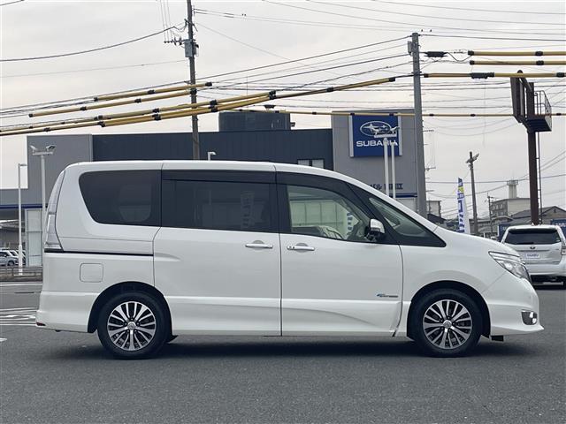 セレナ ハイウェイＳ　Ｓ　ＨＶ　Ａセーフ　純正ナビ　全方位カメラ　フリップダウンモニター　フルセグテレビ　ＤＶＤ／ＣＤ　Ｂｌｕｅｔｏｏｔｈ接続　ＥＴＣ　両側パワースライドドア　コーナーセンサー　クルーズコントロール　スマートキー（29枚目）