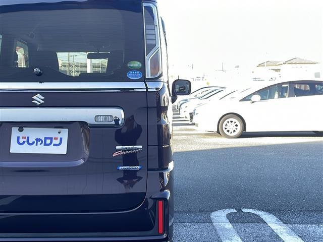 スペーシアカスタム ハイブリッドＧＳ　社外ナビ（ＭＤＶ－Ｄ４０６ＢＴＷ）　ＣＤ，ＤＶＤ，ワンセグＴＶ，ＢＴ　ＥＴＣ　片側パワースライドドア　シートヒーター　社外アルミホイール　ＬＥＤヘッドライト　Ｗ＋サイドエアバッグ　プッシュスタート（32枚目）