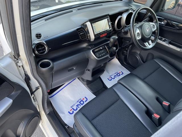 Ｎ－ＢＯＸカスタム Ｇ・ターボＬパッケージ　ＳＤナビ／Ｂｌｕｅｔｏｏｔｈ／両側パワースライドドア／バックカメラ／ハーフレザーシート／プッシュスタート／ＭＴモード付ＡＴ／スマートキー／（26枚目）