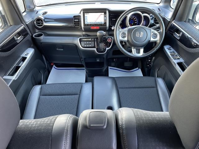 Ｎ－ＢＯＸカスタム Ｇ・ターボＬパッケージ　ＳＤナビ／Ｂｌｕｅｔｏｏｔｈ／両側パワースライドドア／バックカメラ／ハーフレザーシート／プッシュスタート／ＭＴモード付ＡＴ／スマートキー／（36枚目）