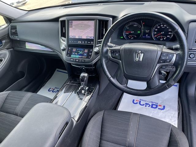クラウンハイブリッド アスリートS 純正ナビ/Bluetooth/アラウンドビューモニター/パワーシート/シートヒーター/ステアリングヒーター/ETC/インテリジェントクリアランスソナー(28枚目)
