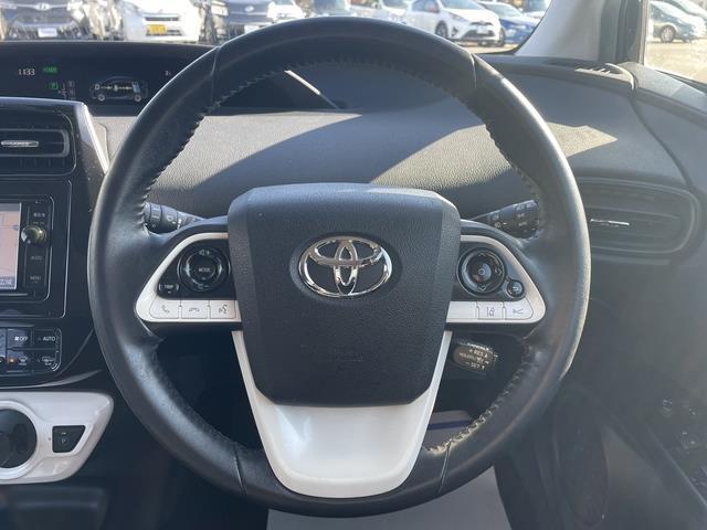 プリウス S サンルーフ SDナビ フルセグ Bluetooth バックカメラ クルコン TSS ETC LEDヘッドライト(10枚目)