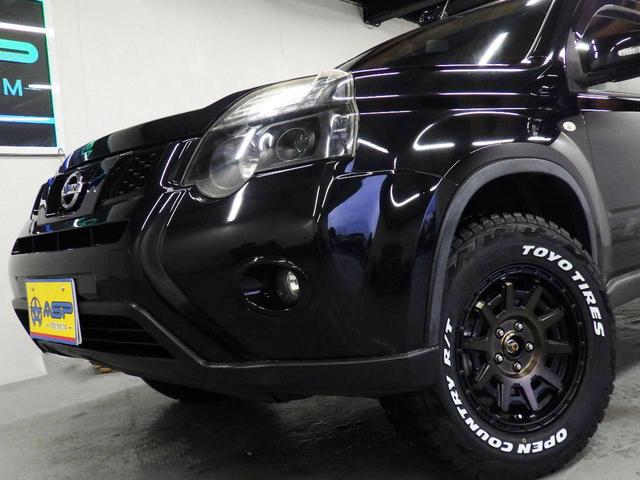 エクストレイル ２０Ｘｔｔ　４ＷＤ　リフトアップ　社外１６インチＡＷ　ＴＯＹＯオープンカントリー　黒革シートヒータ　ルーフキャリア＆ラック　純正ＨＤＤナビ　地デジＴＶ　バックカメラ　インナーブラックライト加工　ブラックグリル（52枚目）