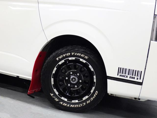 ハイエースワゴン ＧＬ　純正ＳＤナビ　バックカメラ　ＥＴＣ　社外グリル　地デジ　左側パワースライド　社外ヘッドライト　ドアバイザー　メッキドアミラー　４型フェイス（15枚目）