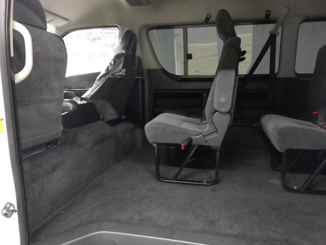 ハイエースワゴン ＧＬ　純正ＳＤナビ　バックカメラ　ＥＴＣ　社外グリル　地デジ　左側パワースライド　社外ヘッドライト　ドアバイザー　メッキドアミラー　４型フェイス（28枚目）